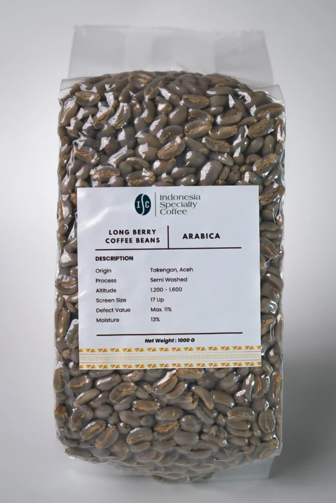 Gayo Long Berry Green Coffee Beans