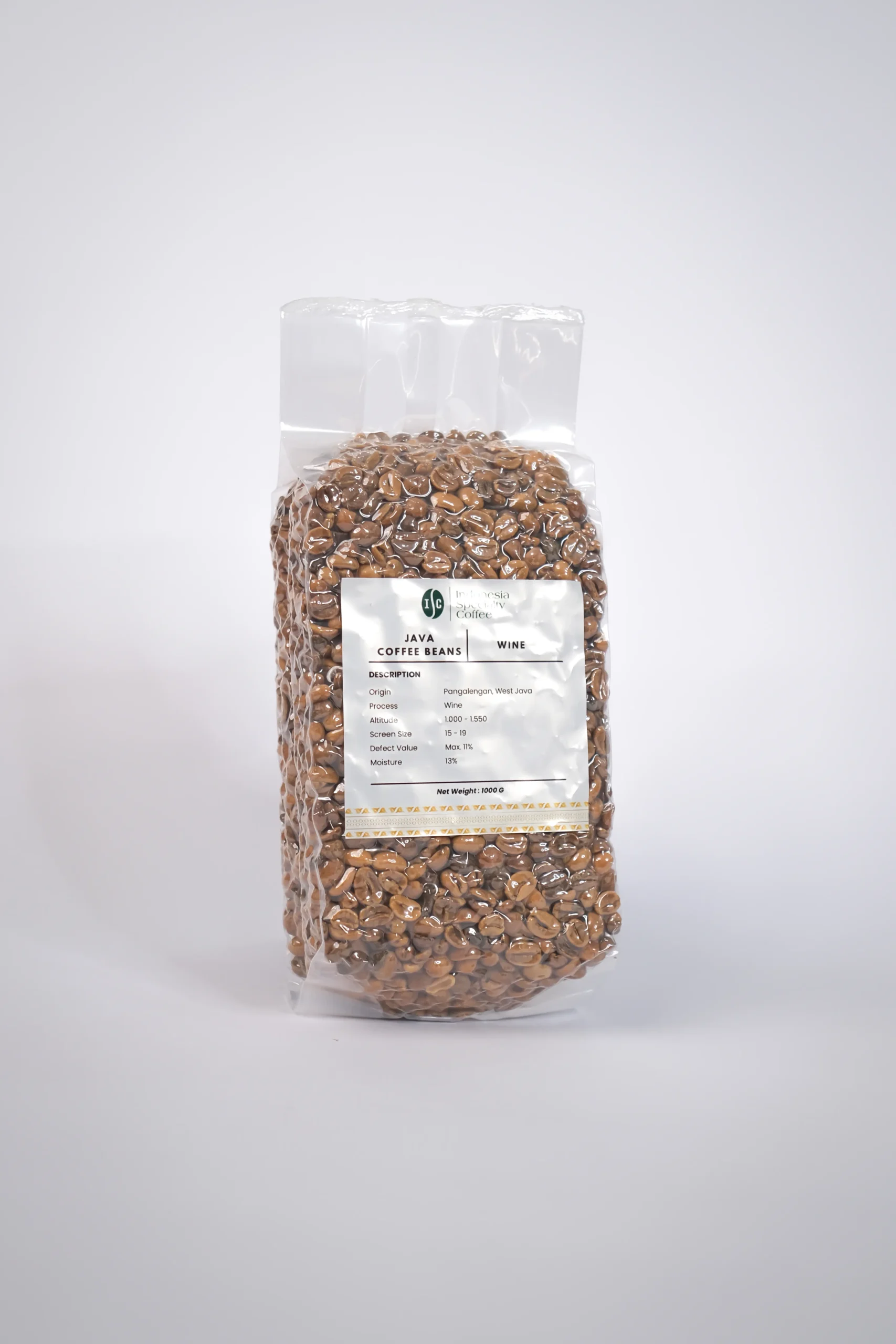 Java Wine Green Coffee Beans